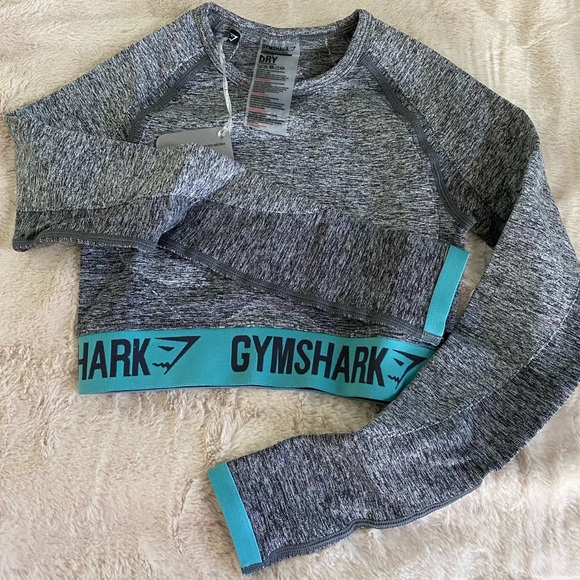 Gymshark Tops - Gymshark flex long sleeve crop top
